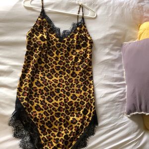NWT Urban Outfitters cheetah print dress